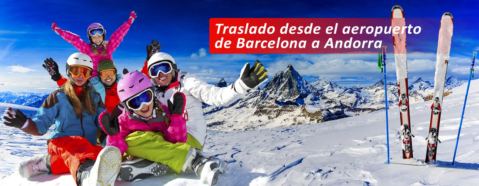 Traslado desde el aeropuerto de Barcelona a Andorra